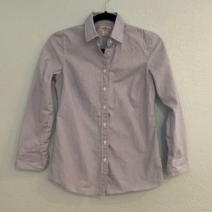 Beautiful J Crew Pinstripe Button Down Like New Petite XS